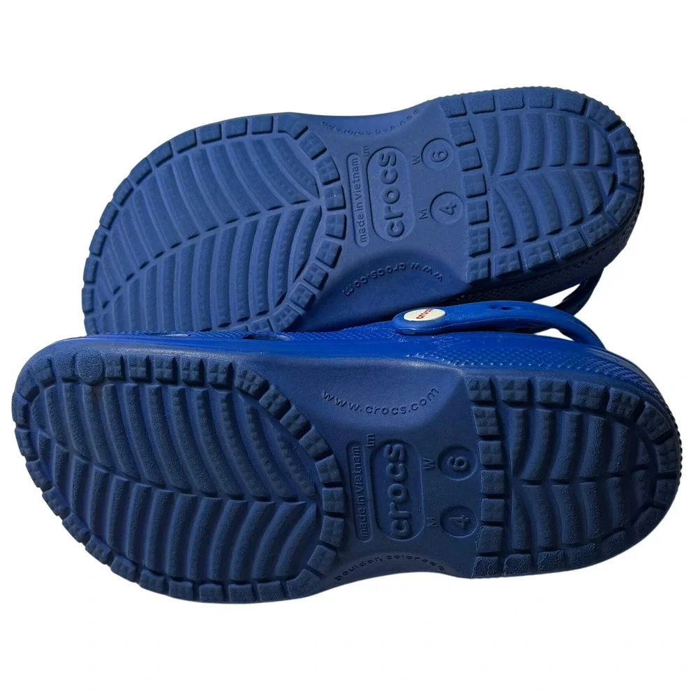 Crocs Clogs Men 4/Women 6/4Y Blue Florida Gators NCAA Collegiate Slip On Shoes